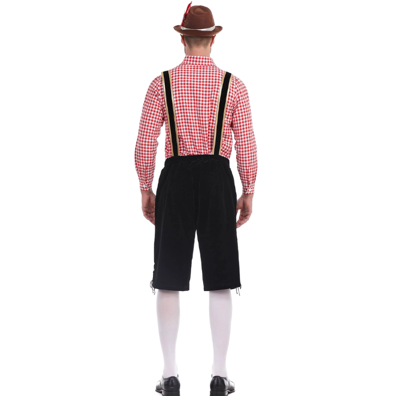 WoudGer - Lederhosen voor Heren - Perfecte Beierse Outfit voor Oktoberfest