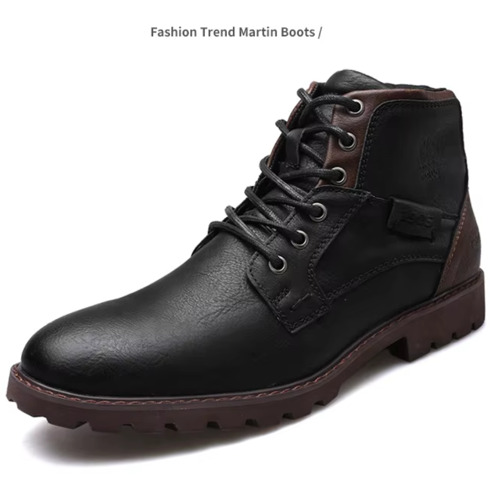 Trednor - Herenschoenen Boots - Leren Veterschoenen, Duurzaam & Antislip Buiten