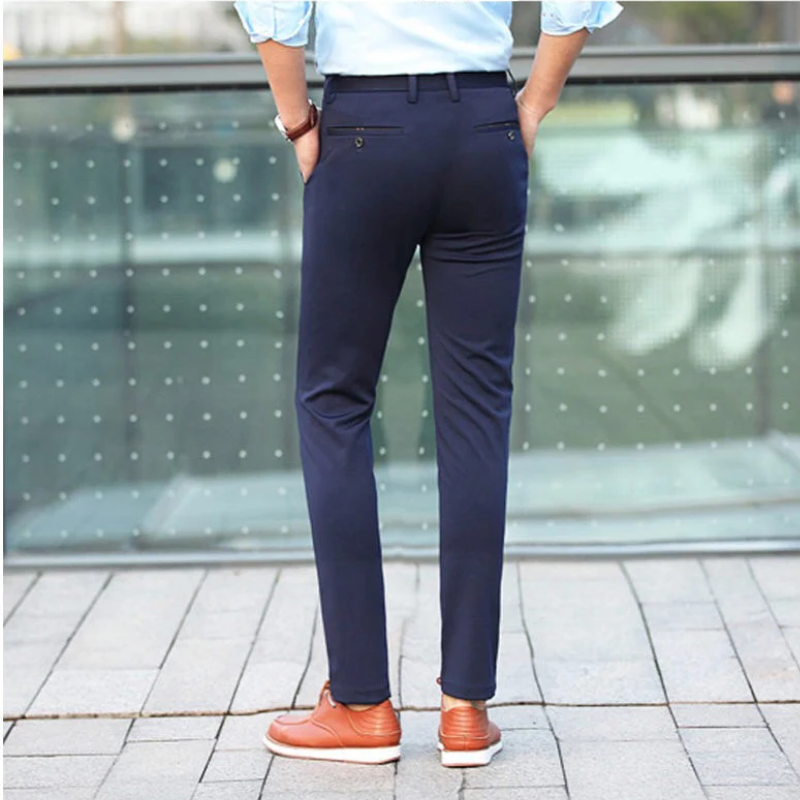 Luxmann - Heren Pantalon - Formele Broek Met Stijlvolle Achterzakken Voor Kantoor