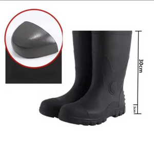 Reevers - Sterke Heren Regenlaarzen met Antislip Zool, Ideaal voor Werk en Outdoor