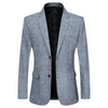 Jernard - Heren Colbert - Slim Fit Linnen Blazer Met Twee Knoopsluiting