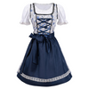 Berdina - Dirndl Dames Jurk met Bloemenpatroon en Schort