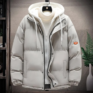 Vandrux - Puffer Jacket Heren met Capuchon, Dikke Isolatie, Winddicht & Casual Pasvorm