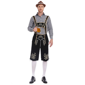 WoudGer - Lederhosen voor Heren - Perfecte Beierse Outfit voor Oktoberfest