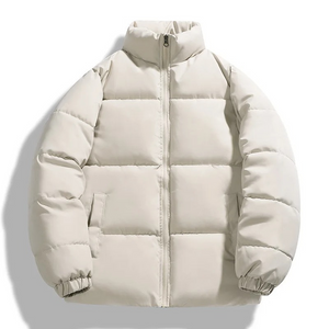 Quornec - Puffer Jacket Heren, Dikke Isolatie, Winddicht & Winter Warm