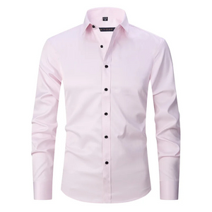 Torvion - Heren Overhemd Slim Fit Formeel, Lange Mouw Knoopsluiting