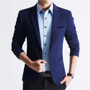 Reviano - Heren Colbert - Slim Fit Blazer Met Één Knoop voor Casual Gebruik