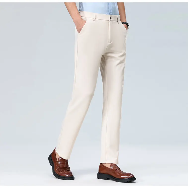 Menholt - Heren Pantalon - Slim Fit, Strijkvrij, Comfortabele Stof