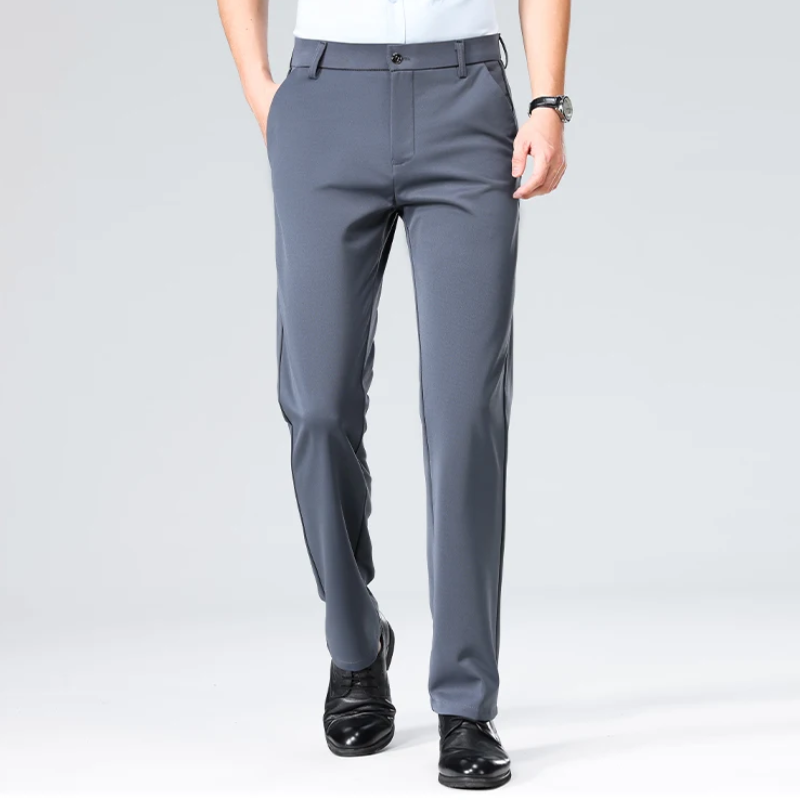 Barwelt - Heren Pantalon - Comfortabele Businessbroek, Rechte Pasvorm