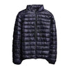 Oliver® blauwe lichtgewicht met fleece heren gewatteerde jas