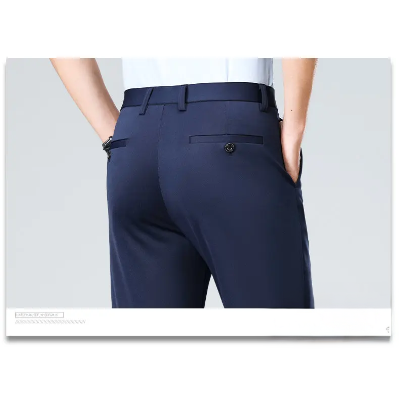 Harldon - Heren Pantalon - Klassieke Slim Fit Broek Voor Kantoor en Formele Gelegenheden