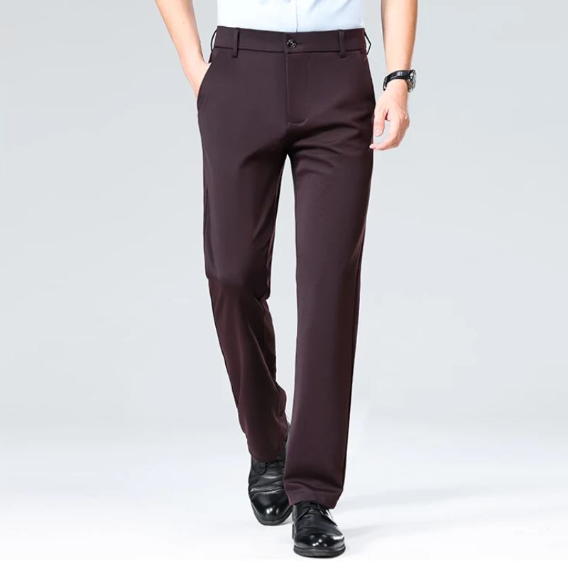 Barwelt - Heren Pantalon - Comfortabele Businessbroek, Rechte Pasvorm