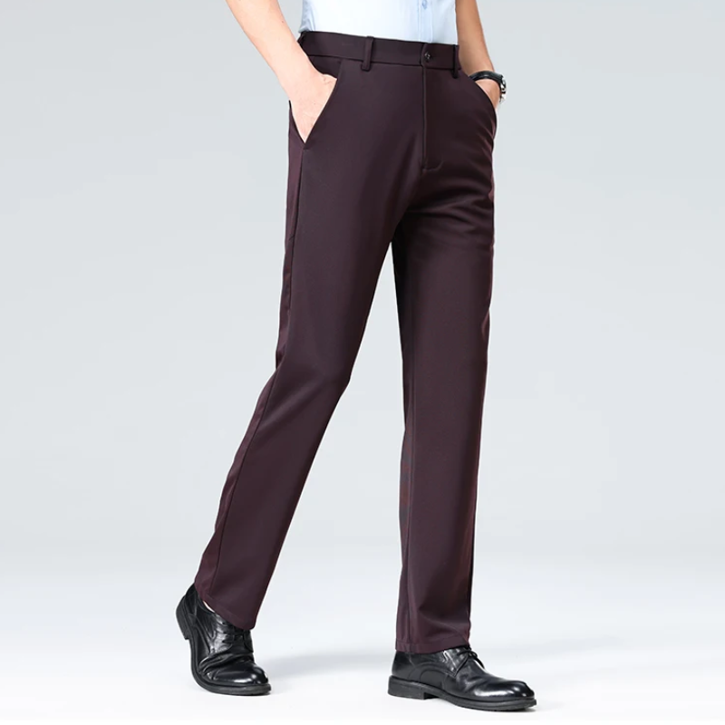 Barwelt - Heren Pantalon - Comfortabele Businessbroek, Rechte Pasvorm