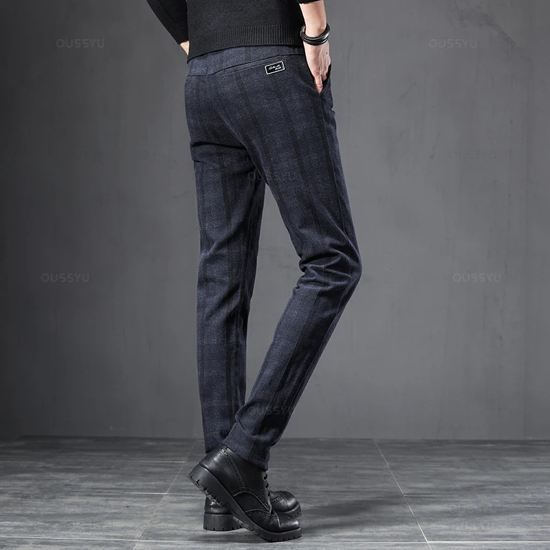 Nordlan - Heren Pantalon Slim Fit – Warme Winterbroek voor Kantoor en Werk