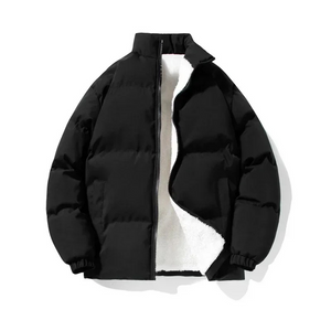 Sworvak - Puffer Jacket Heren met Fleece Voering, Warm, Winddicht & Lichtgewicht