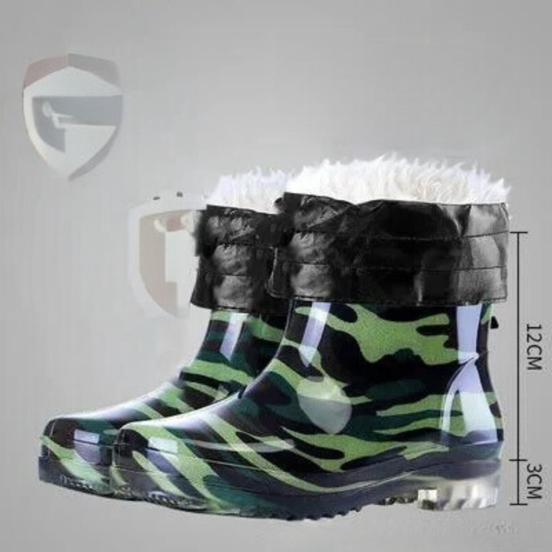 Scheldt - Sterke Heren Regenlaarzen met Camouflage Design en Antislip Zolen