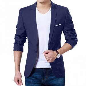 Talford - Heren Colbert - Slim Fit Casual Blazer Met Één Knoop