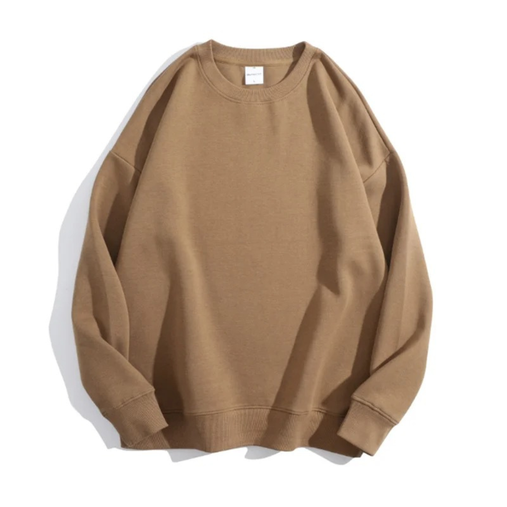 Koelbrz - Heren Trui Klassieke Crewneck Pullover, Sweater Met Lange Mouwen