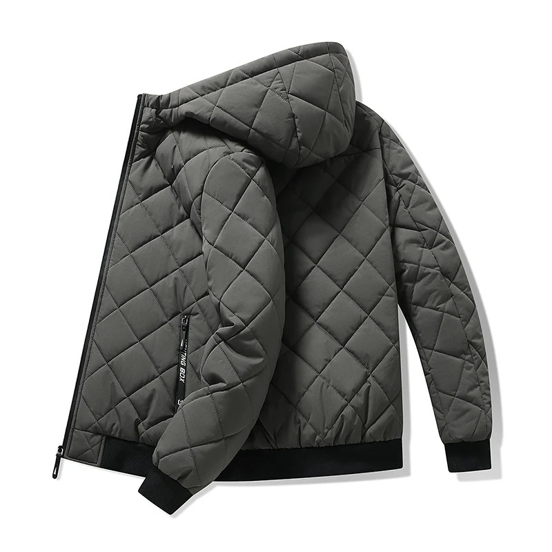 Zinvoss - Puffer Jacket Heren Gewatteerd met Capuchon, Warm, Winddicht & Casual Pasvorm