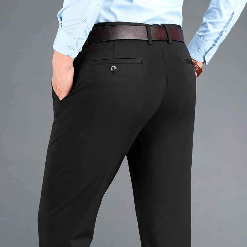 Dentron - Heren Pantalon Regular Fit – Klassieke Businessbroek met Stretch