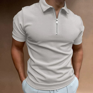 JAMES Hoogwaardige poloshirt met rits