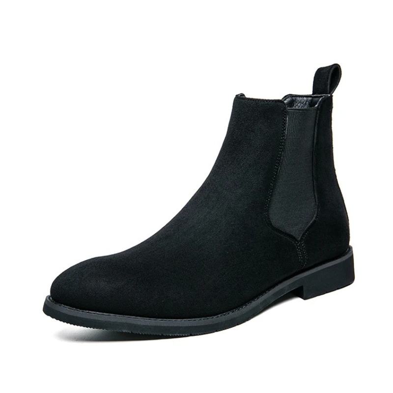 Javelin - Trendy Chelsea Boots Heren van Suède met Elastische Zijkanten