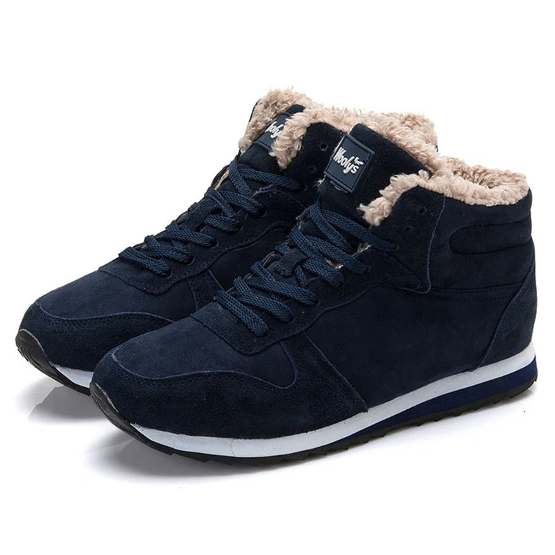 Friluxx - Winterlaarzen voor Dames, Warme Fleecegevoerde Sneakers met Antislipzool