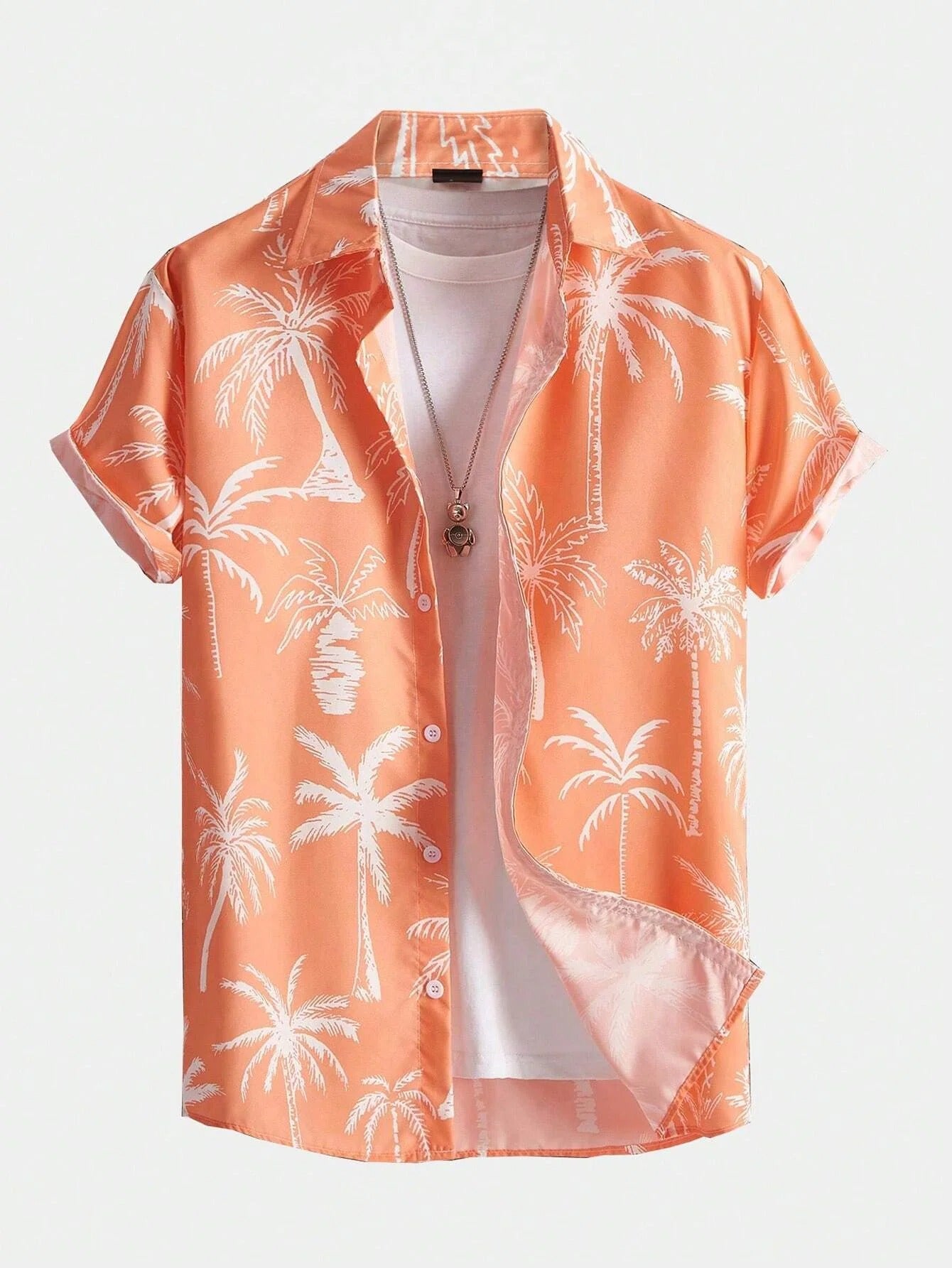 Amigo™ Hawai overhemd met tropische plantenprint