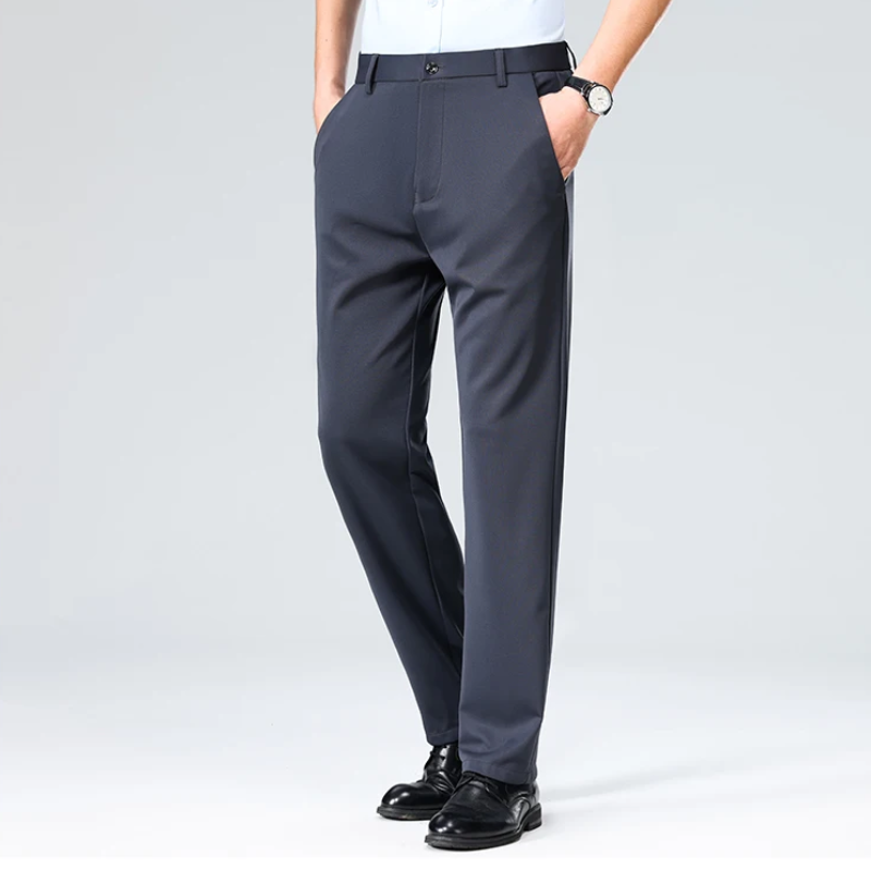 Barwelt - Heren Pantalon - Comfortabele Businessbroek, Rechte Pasvorm