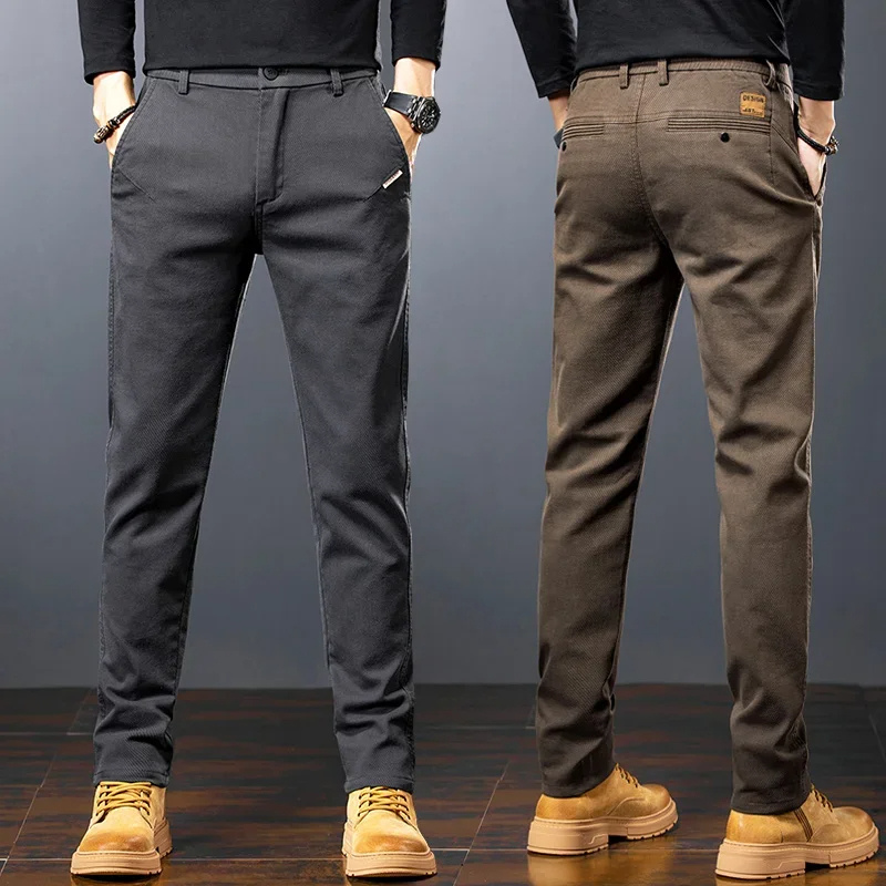 Gentrov - Heren Pantalon - Slim Fit Broek Voor Dagelijks Gebruik en Kantoor