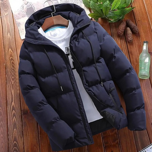 Pravoro - Puffer Jacket Heren met Capuchon, Dikke Isolatie, Winddicht & Winterklaar