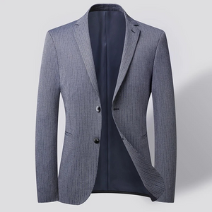 Tarmond - Heren Colbert met Houndstooth Patroon, Slim Fit en Revers