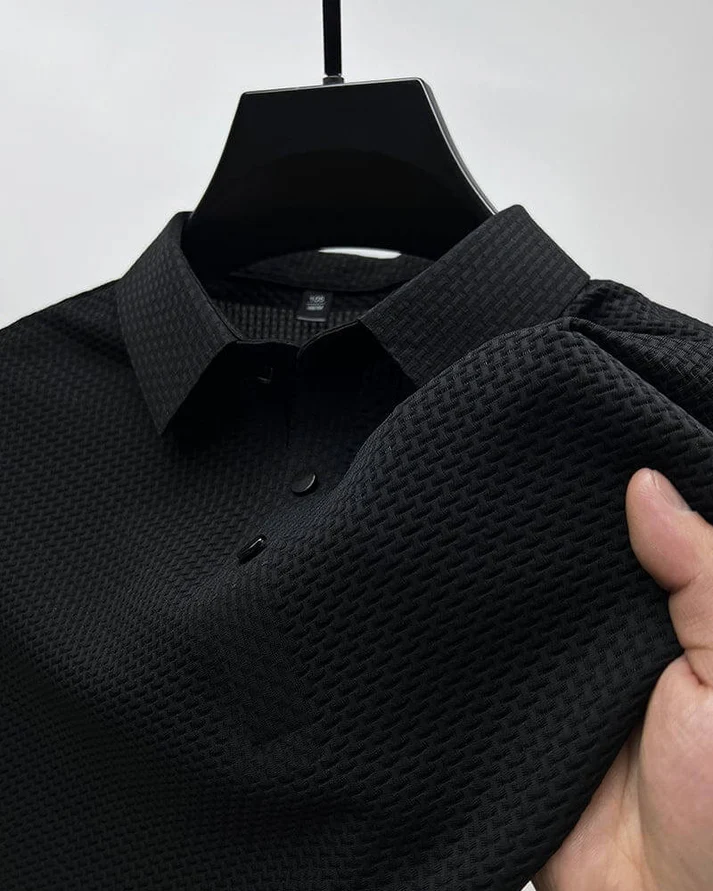 JAMES Luxe poloshirt voor heren