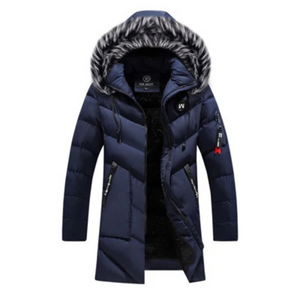 Oudhord - Parka Winterjas Heren – Lang Model met Bontkraag en Waterdichte Stof