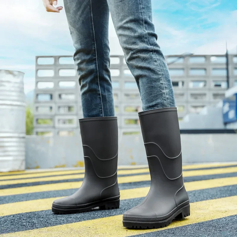 Stormer - Heren Regenlaarzen – Stevige Waterdichte Laarzen voor Buiten