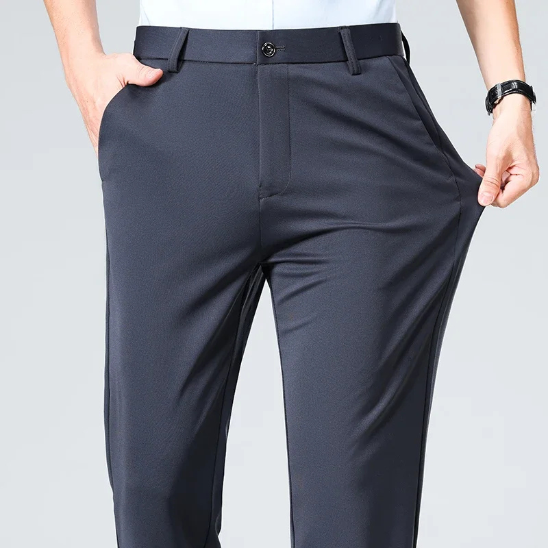 Menholt - Heren Pantalon - Slim Fit, Strijkvrij, Comfortabele Stof