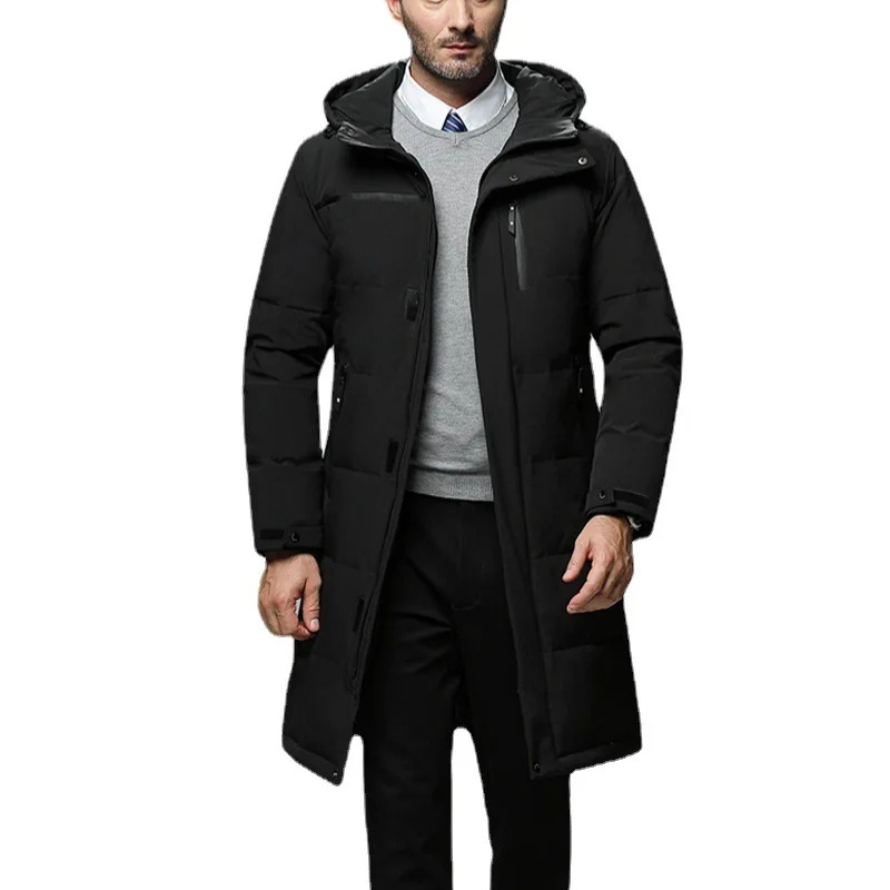 Pakrher - Parka Winterjas Heren – Lang Model met Capuchon en Warme Voering