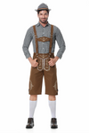 JachtHo - Korte Lederhosen voor Heren - Perfect voor Feesten en Oktoberfest