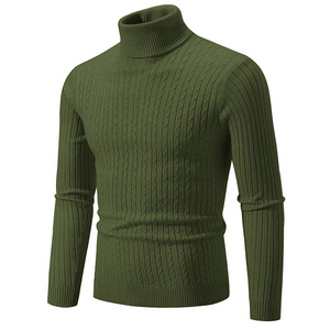 Mantler - Coltruien Heren - Kabelgebreid, Warm, Slim Fit, Casual Trui