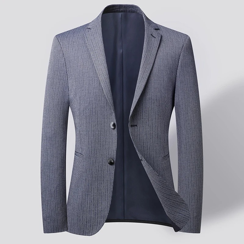 Garvian - Heren Colbert - Slim Fit Blazer Met Textuur en Twee Knoopsluiting