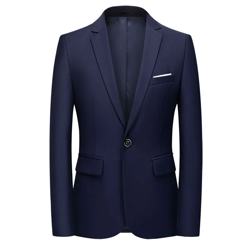 Felcott - Heren Colbert - Slim Fit Blazer Met Één Knoop voor Formeel Gebruik