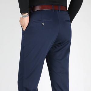 Dolhart - Heren Pantalon - Slim Fit Broek Met Achterzakken Voor Formele Stijl