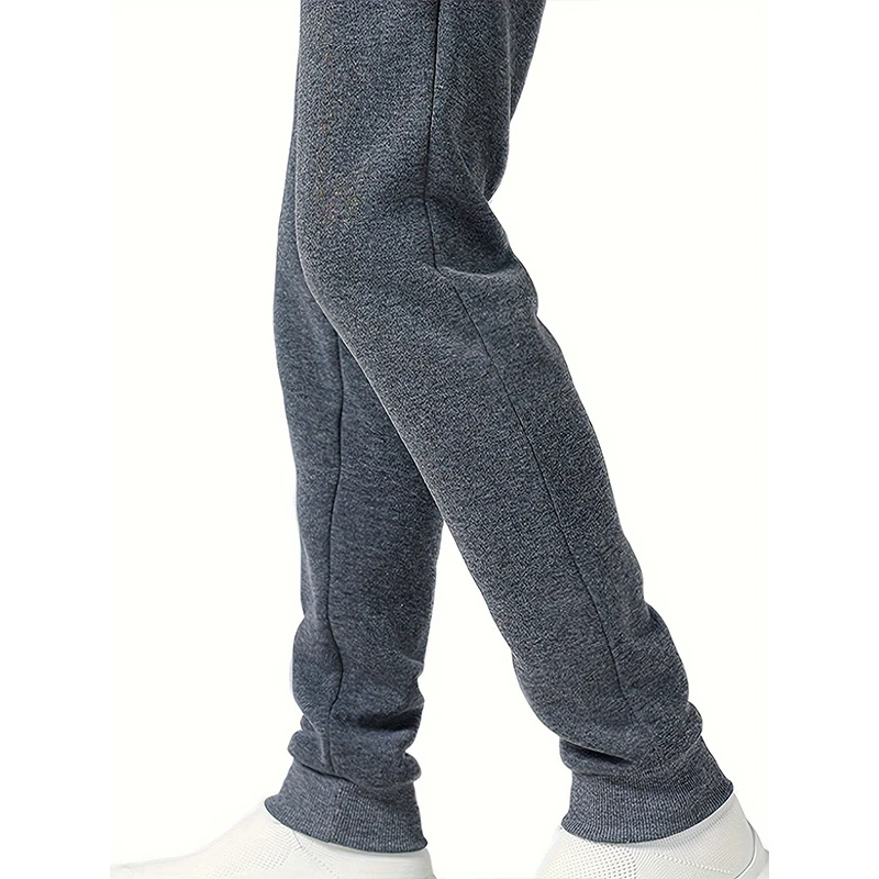 Athleon - Joggingbroek Heren - Warme Fleece Sweatpants met Koordsluiting