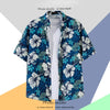 Amigo™ vintage Hawai overhemd in strandstijl met bloemenprint