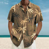 Amigo™ 3D grafische kokosnoot print tropisch hawai overhemd
