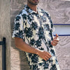 Amigo™ Hawai overhemd met korte mouwen en tropische plantenprint