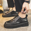 Hudson™ Veterschoenen met vetersluiting en glimmende Heren leren schoenen