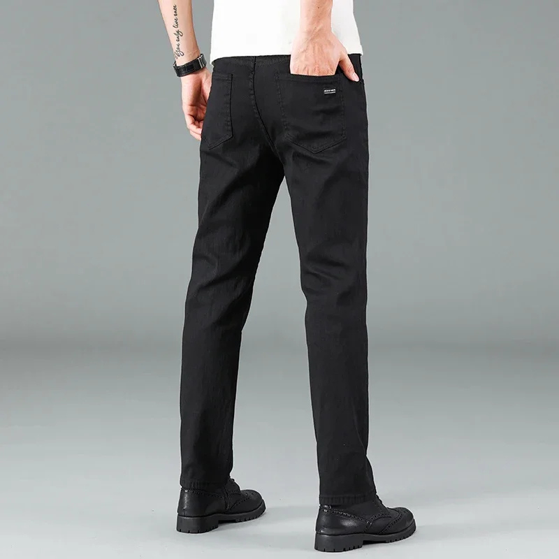 Genholt - Herren Anzughose - Regular Fit, Elastischer Bund, Freizeit