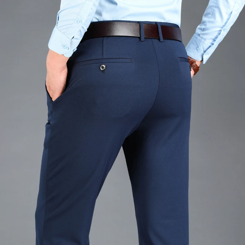 Dentron - Heren Pantalon Regular Fit – Klassieke Businessbroek met Stretch