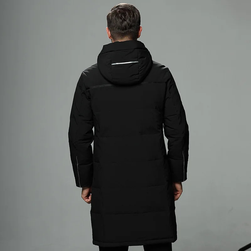 Pakrher - Parka Winterjas Heren – Lang Model met Capuchon en Warme Voering